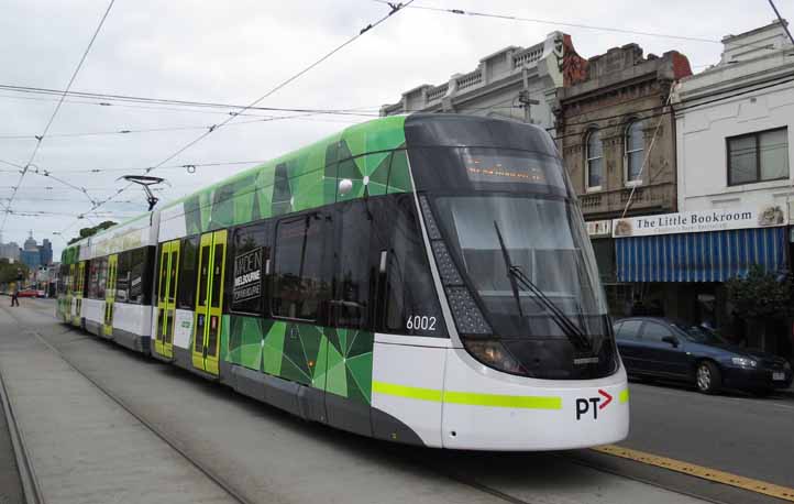 Yarra Trams Bombardier Flexity Swift Class E 6002